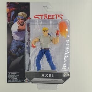 2023 Jakks Pacific Sega Streets Of Rage Axel 5 Inch Action Figure With Uppercut